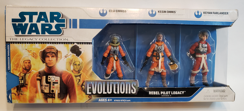 Rebel Pilot Three Figure Set