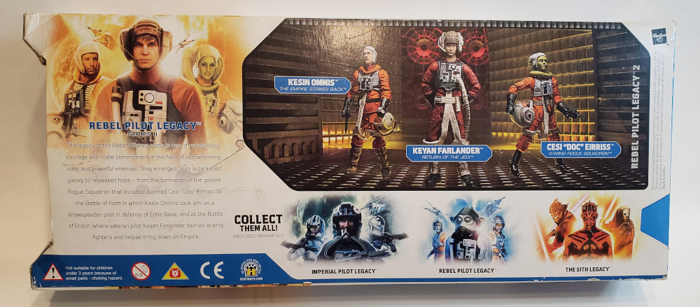 Rebel Pilot Three Figure Set