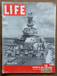 Life Magazine October 30 1944 Newest USS Iowa Cover