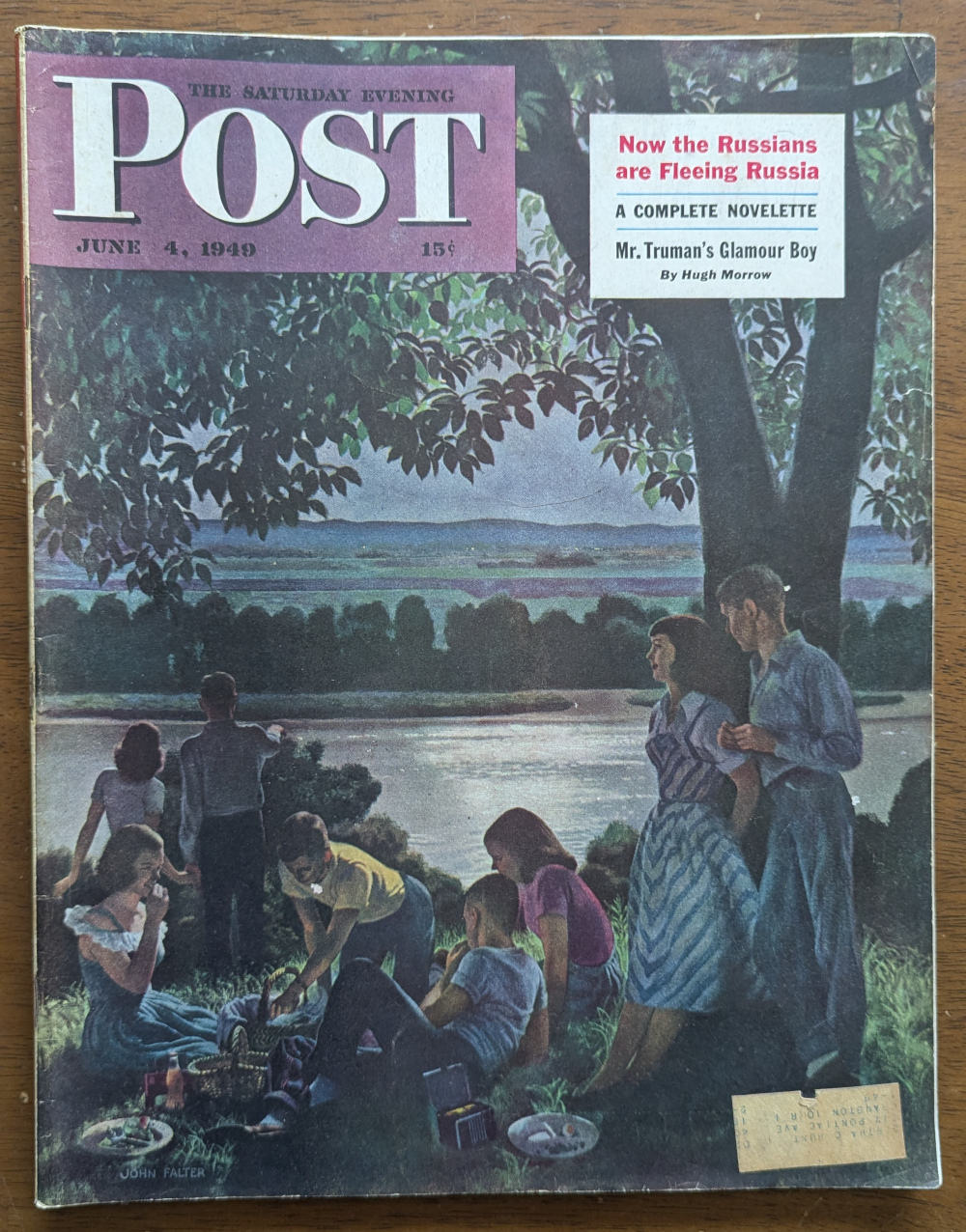 Saturday Evening Post June 4 1949 Cover Design by John Falter