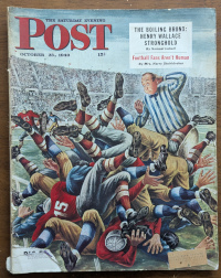 Saturday Evening Post October 23 1948 Cover Design by Constantin Alajalov
