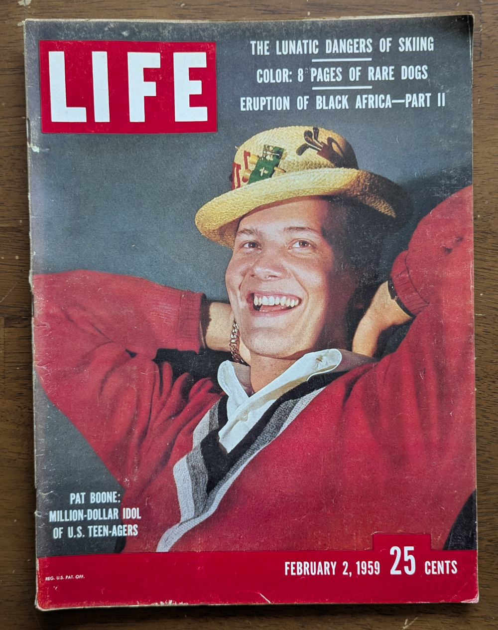 Life Magazine February 2 1959 Pat Boone Cover