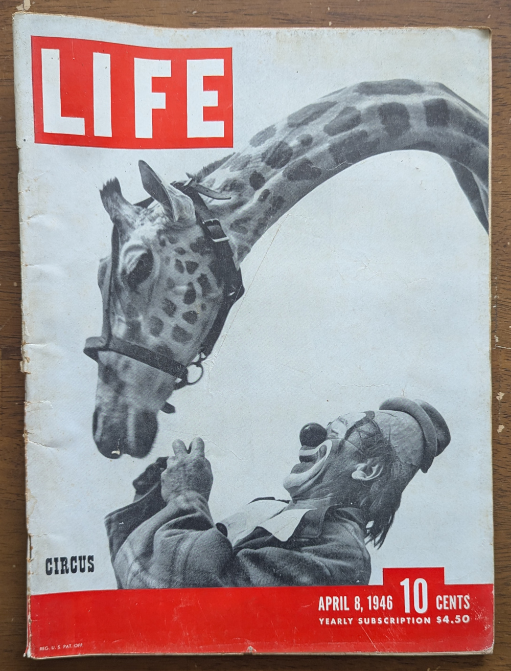 Life Magazine April 8 1946 Circus Cover