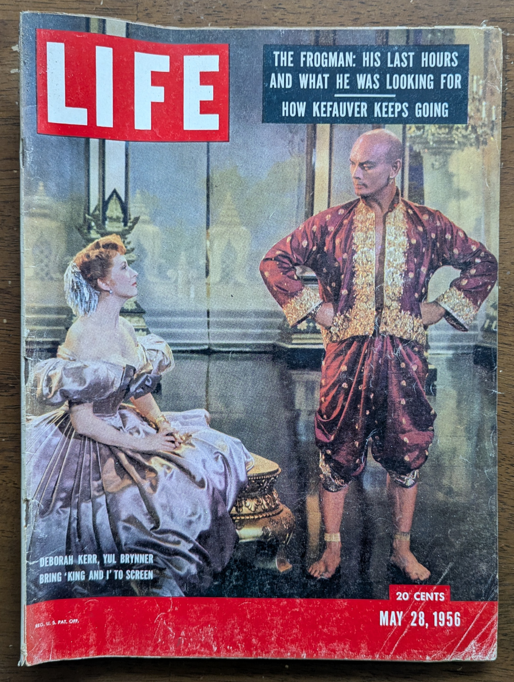 Life Magazine May 28 1956 Deborah Kerr Yul Brynner King And I Cover