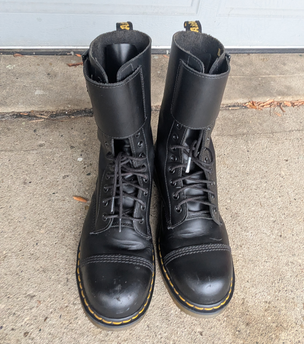 Dr Marten Caden 12-eye Steel Toe Mens US 12 Boots